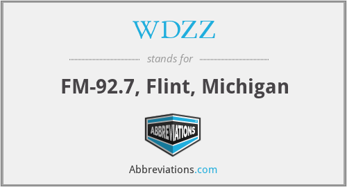 WDZZ - FM-92.7, Flint, Michigan