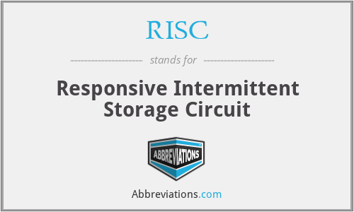 RISC - Responsive Intermittent Storage Circuit