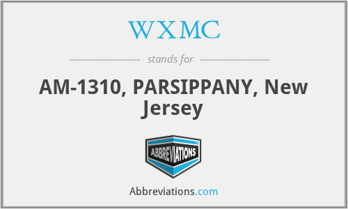 WXMC - AM-1310, PARSIPPANY, New Jersey