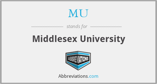 MU - Middlesex University