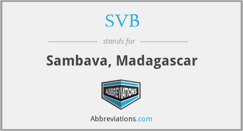 SVB - Sambava, Madagascar