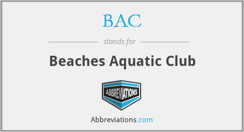 BAC - Beaches Aquatic Club