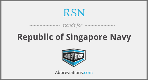 RSN - Republic of Singapore Navy