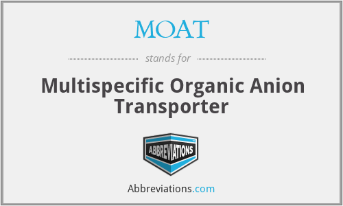 MOAT - Multispecific Organic Anion Transporter