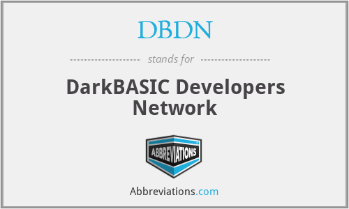 DBDN - DarkBASIC Developers Network