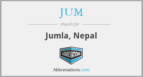 JUM - Jumla, Nepal