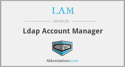 LAM - Ldap Account Manager