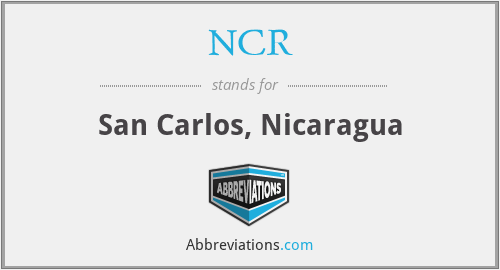 NCR - San Carlos, Nicaragua