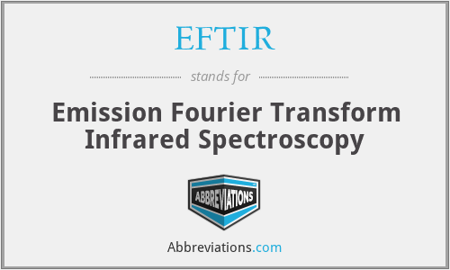 EFTIR - Emission Fourier Transform Infrared Spectroscopy