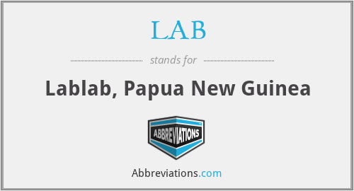 LAB - Lablab, Papua New Guinea