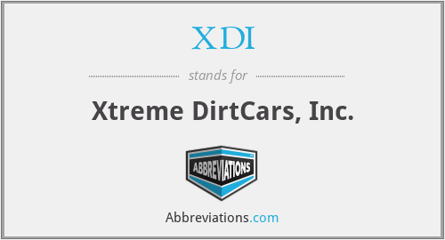 XDI - Xtreme DirtCars, Inc.