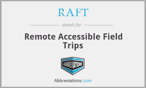 RAFT - Remote Accessible Field Trips