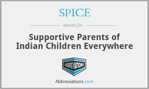 SPICE - Supportive Parents of Indian Children Everywhere