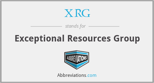 XRG - Exceptional Resources Group