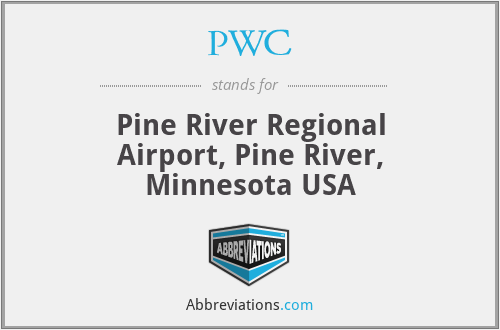 PWC - Pine River Regional Airport, Pine River, Minnesota USA