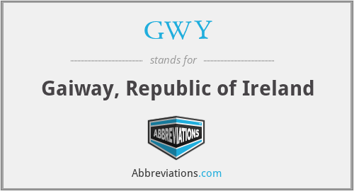 GWY - Gaiway, Republic of Ireland