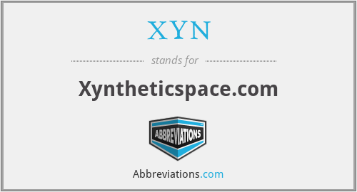 XYN - Xyntheticspace.com