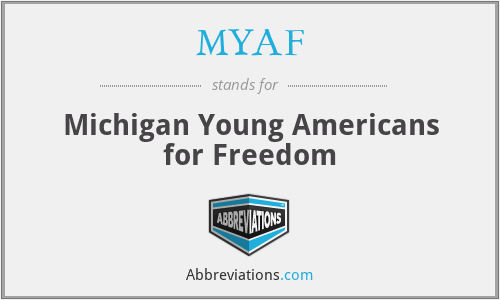 MYAF - Michigan Young Americans for Freedom
