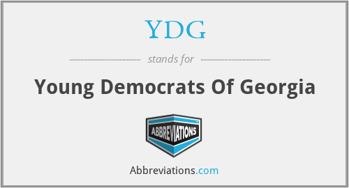 YDG - Young Democrats Of Georgia