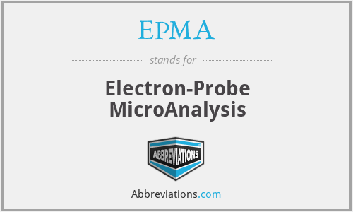 EPMA - Electron-Probe MicroAnalysis