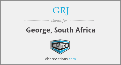 GRJ - George, South Africa