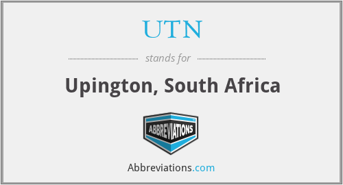 UTN - Upington, South Africa