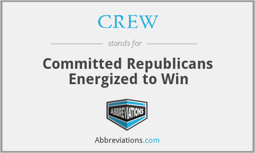 CREW - Committed Republicans Energized to Win