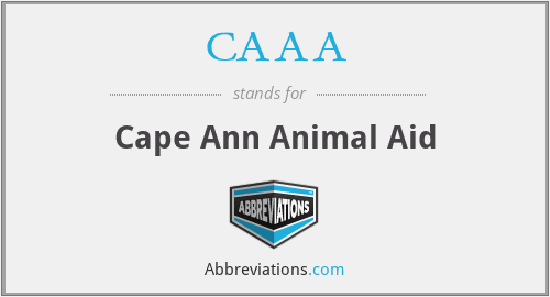 CAAA - Cape Ann Animal Aid