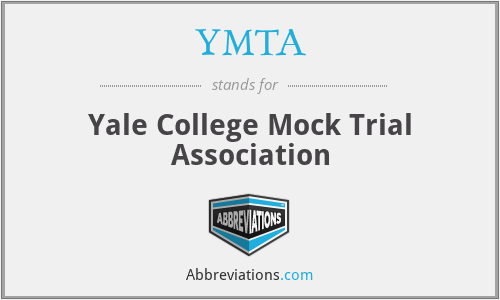 YMTA - Yale College Mock Trial Association