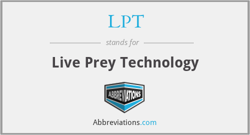 LPT - Live Prey Technology