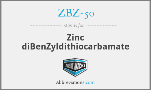 ZBZ-50 - Zinc diBenZyldithiocarbamate