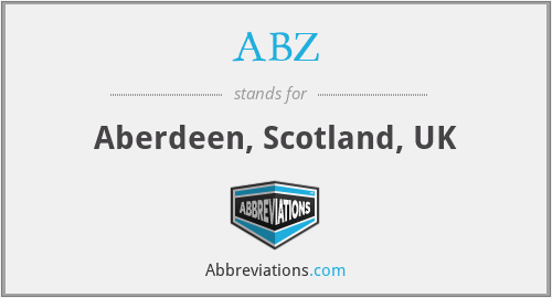 ABZ - Aberdeen, Scotland, UK