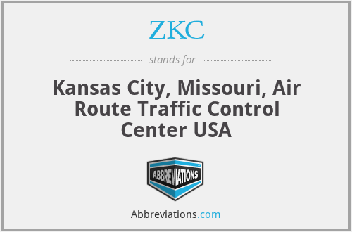 ZKC - Kansas City, Missouri, Air Route Traffic Control Center USA