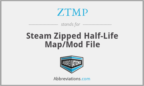 ZTMP - Steam Zipped Half-Life Map/Mod File