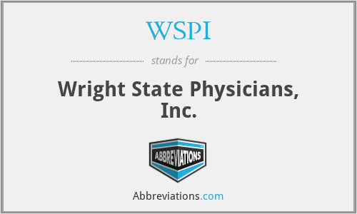 WSPI - Wright State Physicians, Inc.