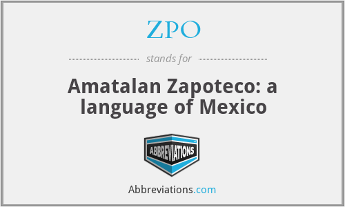 ZPO - Amatalan Zapoteco: a language of Mexico