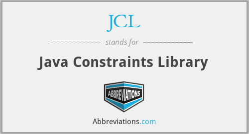 JCL - Java Constraints Library