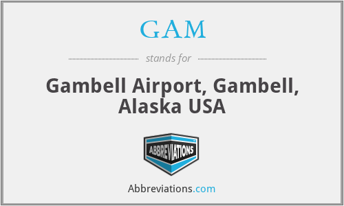 GAM - Gambell Airport, Gambell, Alaska USA