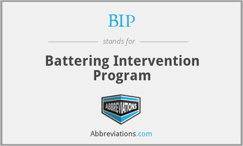 BIP - Battering Intervention Program