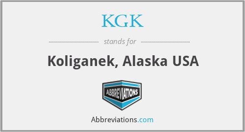 KGK - Koliganek, Alaska USA