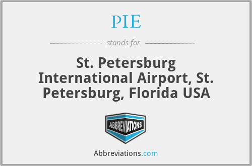 PIE - St. Petersburg International Airport, St. Petersburg, Florida USA