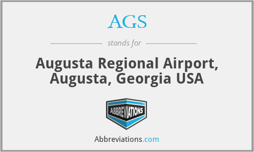 AGS - Augusta Regional Airport, Augusta, Georgia USA