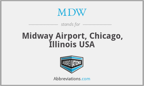 MDW - Midway Airport, Chicago, Illinois USA