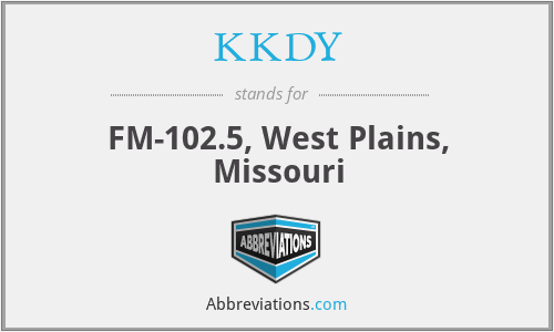 KKDY - FM-102.5, West Plains, Missouri
