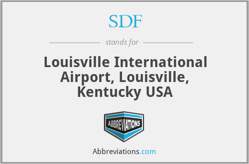 SDF - Louisville International Airport, Louisville, Kentucky USA