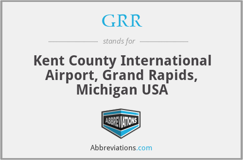 GRR - Kent County International Airport, Grand Rapids, Michigan USA