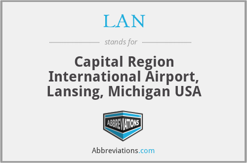 LAN - Capital Region International Airport, Lansing, Michigan USA