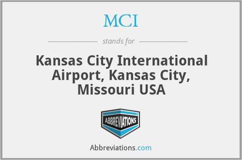 MCI - Kansas City International Airport, Kansas City, Missouri USA