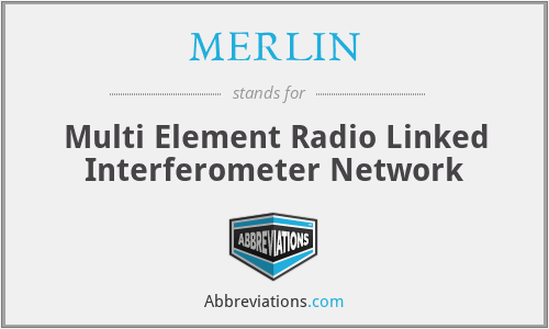 MERLIN - Multi Element Radio Linked Interferometer Network