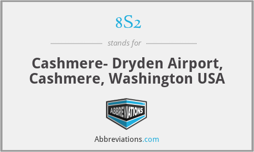 8S2 - Cashmere- Dryden Airport, Cashmere, Washington USA
